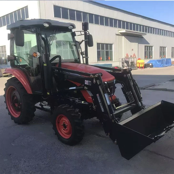 50HP Front Loader Tractor with Air-Conditioned Cabin – Built for Versatile Farming