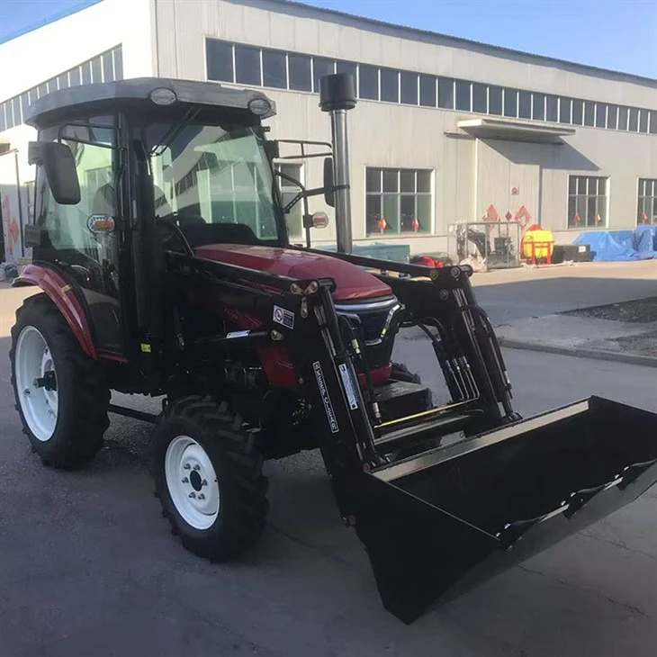 50HP Front Loader Tractor with Air-Conditioned Cabin – Built for Versatile Farming